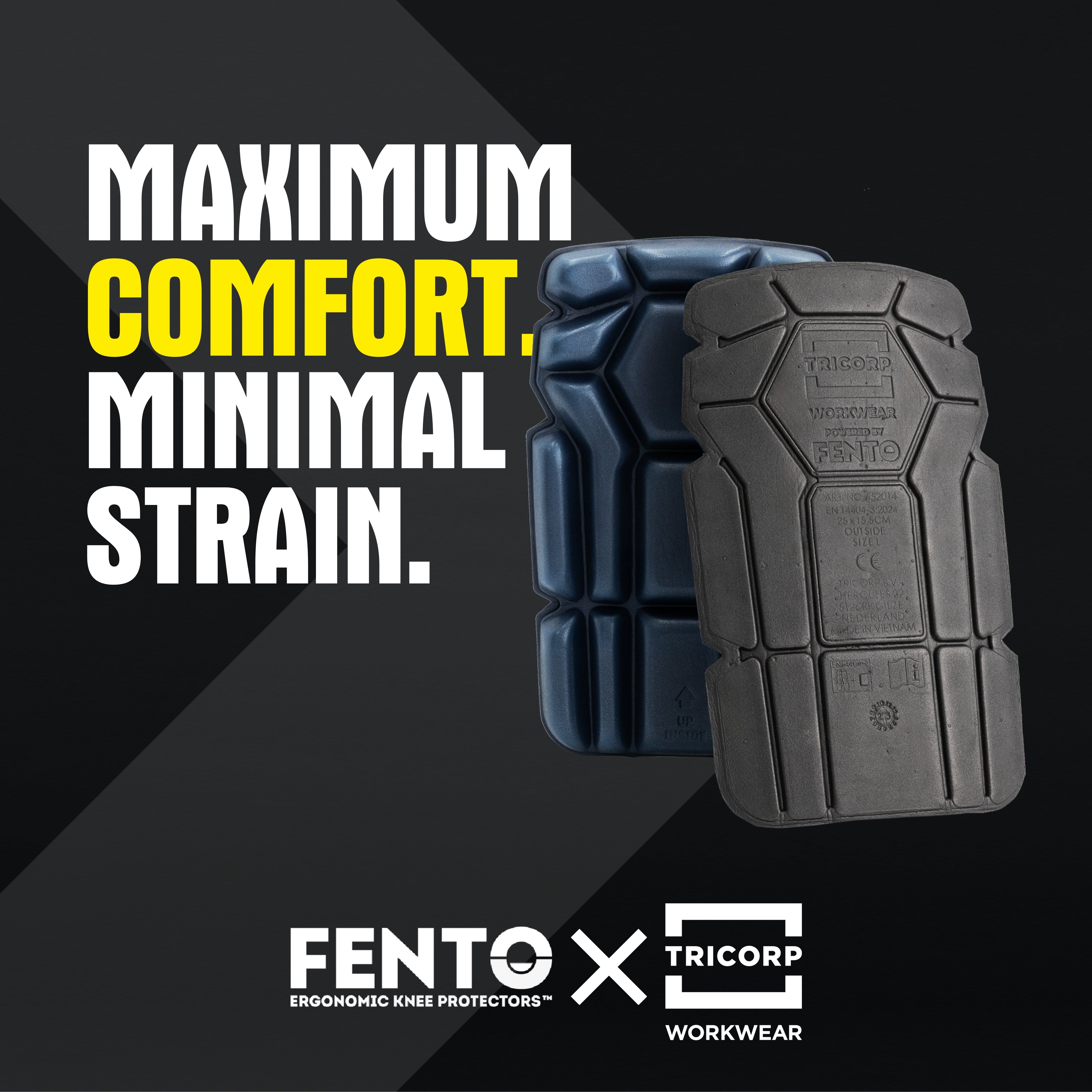 Tricorp and Fento knee protectors