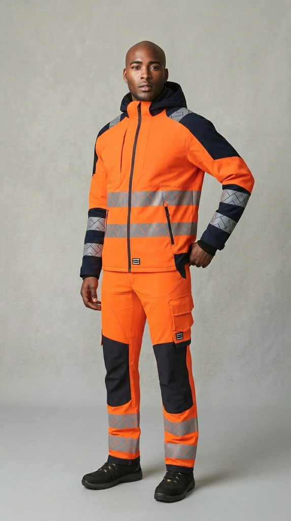 Blouson d'Hiver en Ripstop Haute Visibilité Redefined