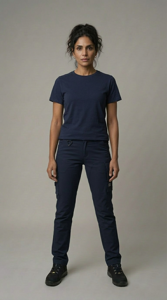 Pantalon de Travail en Tissu Extensible dans 2 Directions Redefined Femme