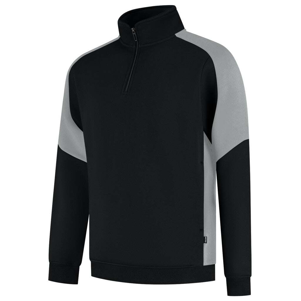 sui② Zip Sweater Bicolor Redefined