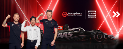 Partnership Tricorp et Formula 1 Haas