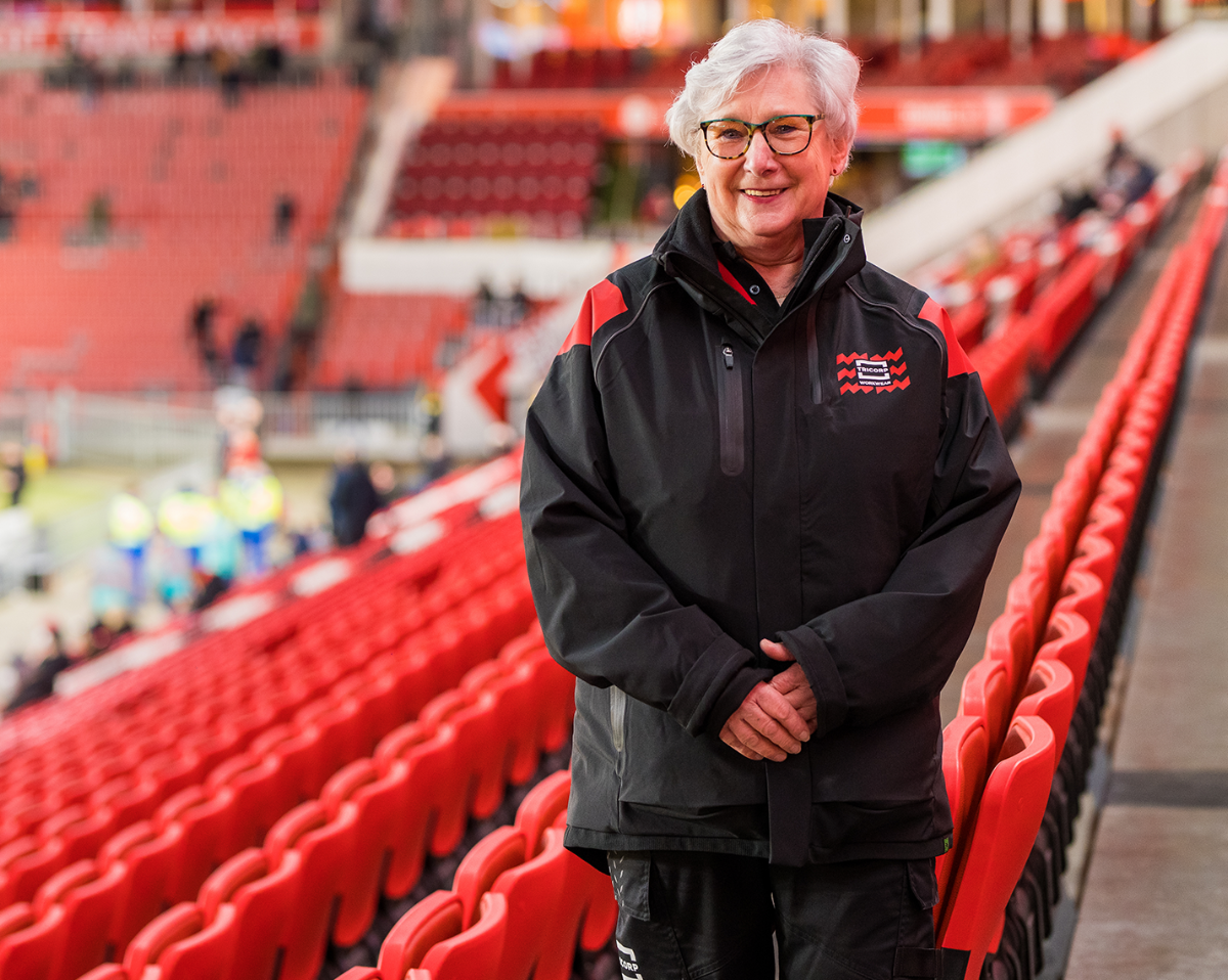 Stewards en beveiliging PSV dragen Tricorp