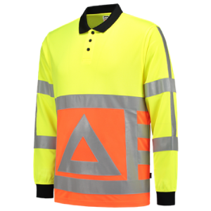 Poloshirt Verkeersregelaar Lange Mouw