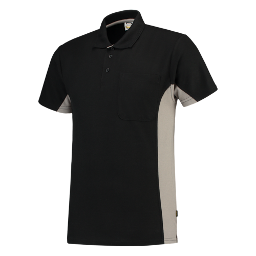 Bi-color Polo with chest pocket