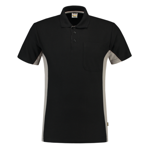 Bi-color Polo with chest pocket