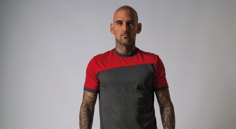 T-shirt Bicolore Coutures