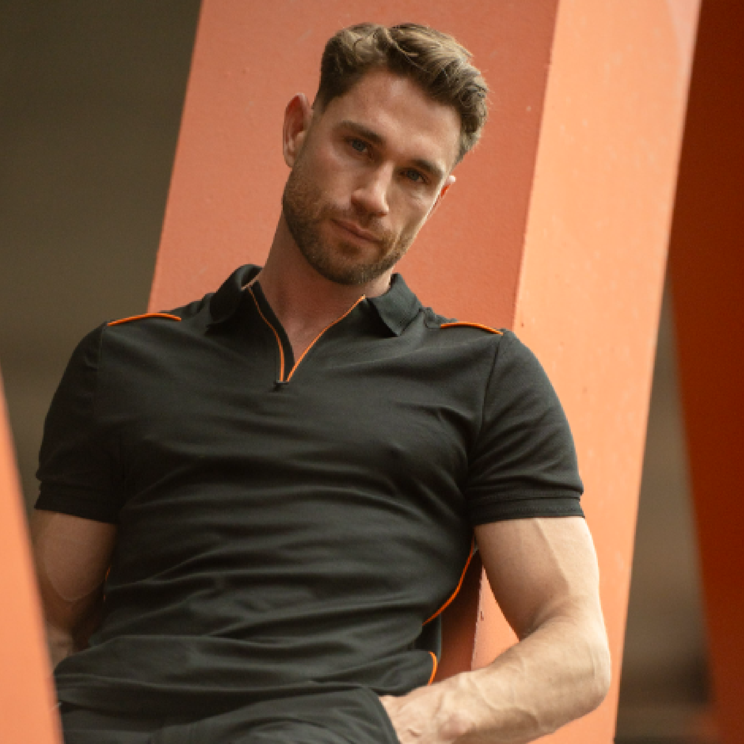 Tricorp poloshirt on male model