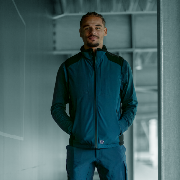 Male model wearing a Tricorp bodywarmer