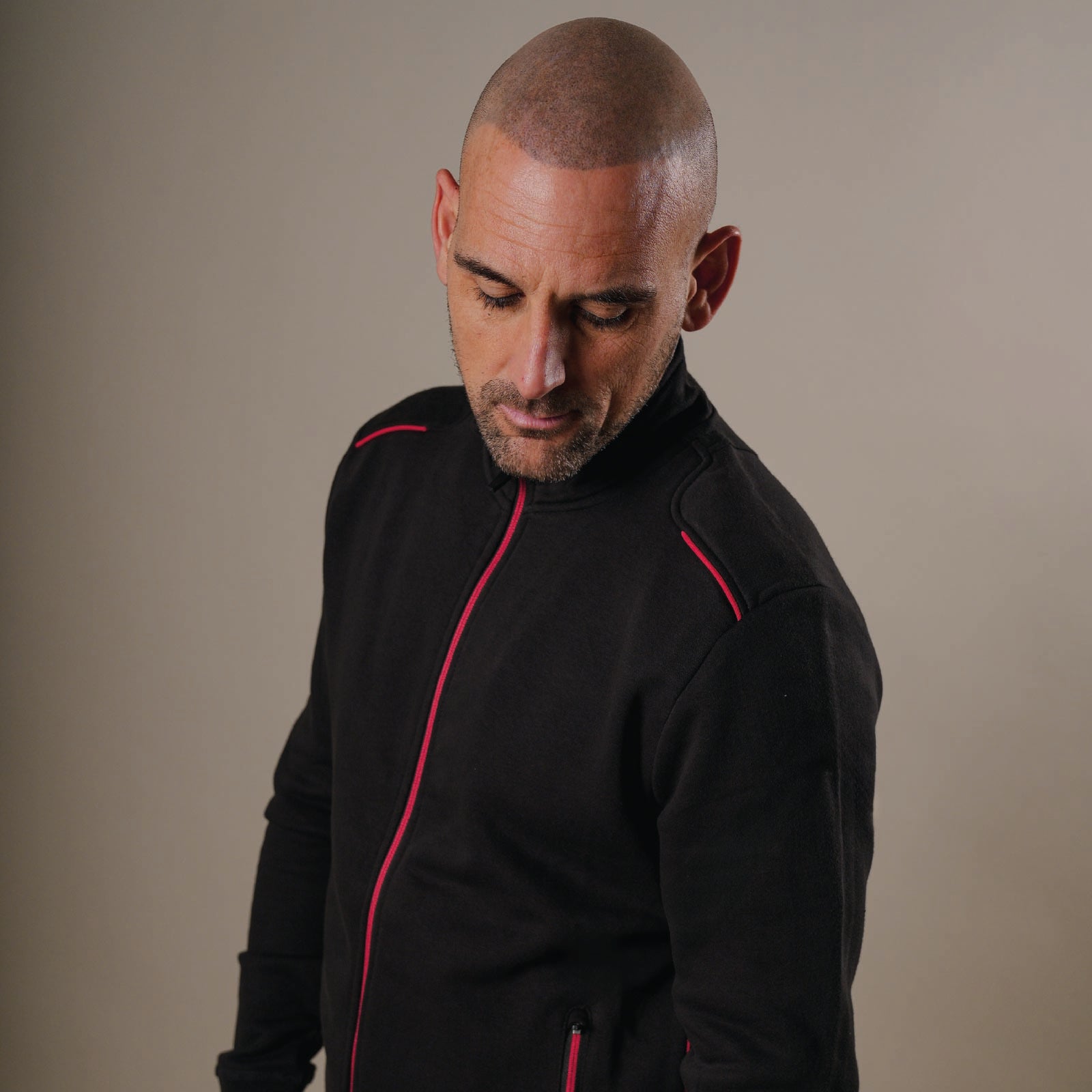 Model wearing Bicolor Accent 