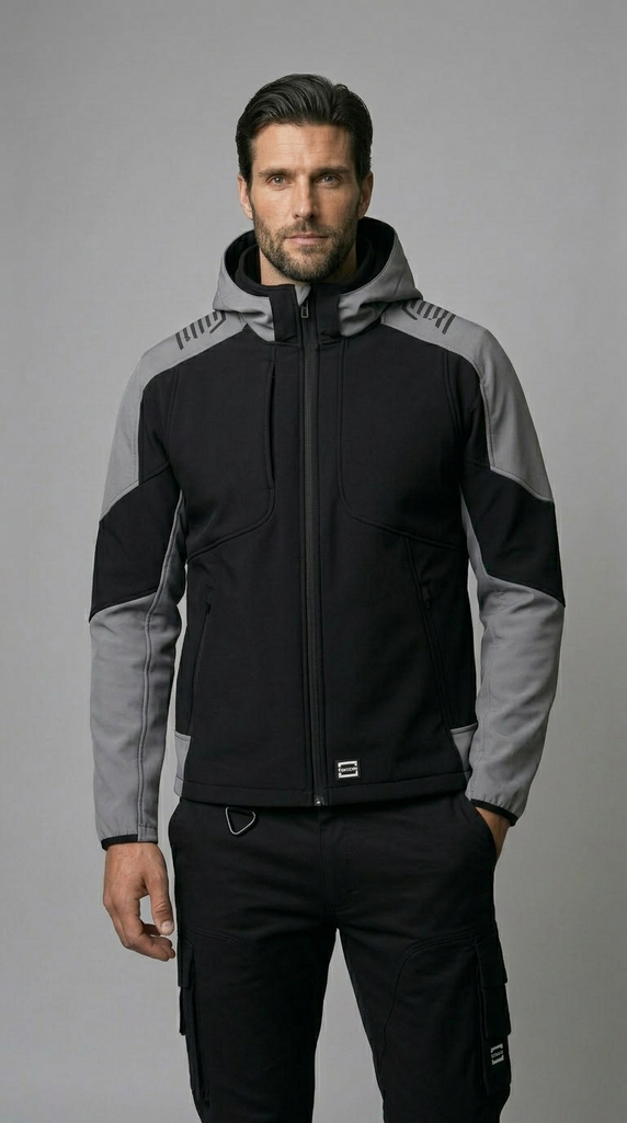 Softshell Capuchon Bicolor Redefined