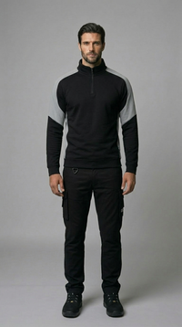 Zip Sweater Bicolor Redefined