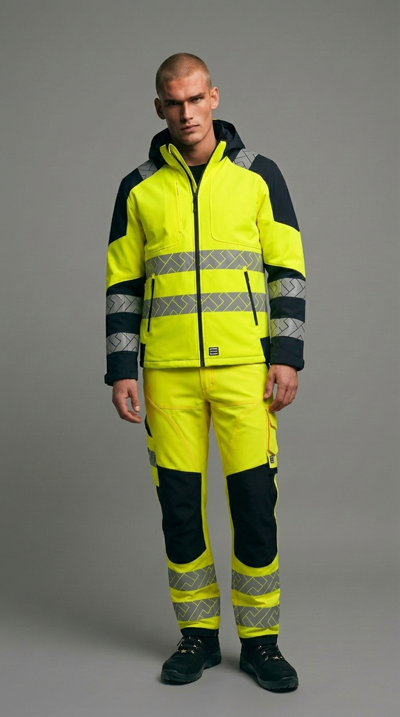 Blouson d'Hiver en Ripstop Haute Visibilité Redefined