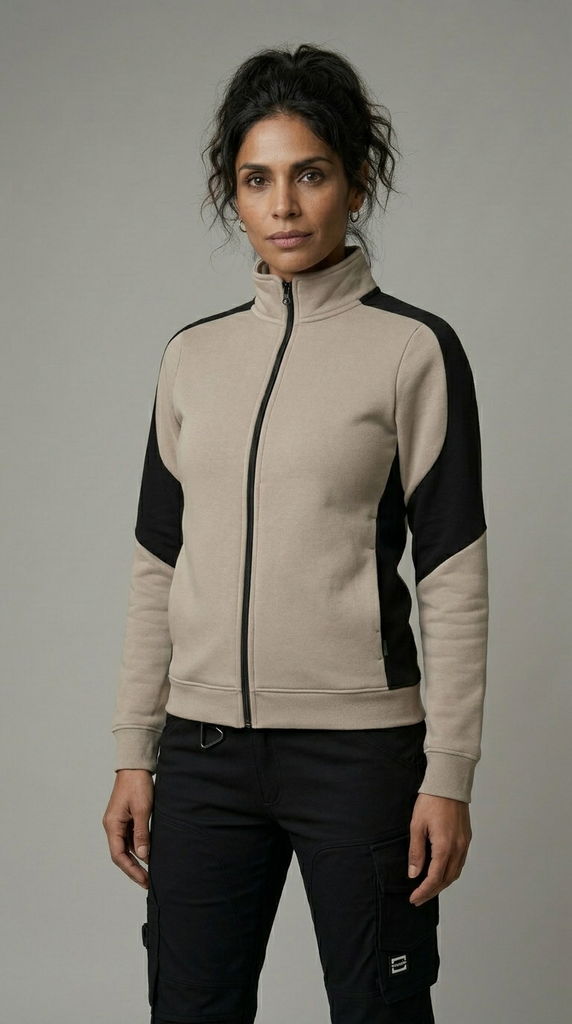 Women's Sweat Jacket Bicolor Redefined