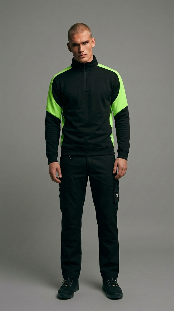 Zip Sweater Bicolor Redefined