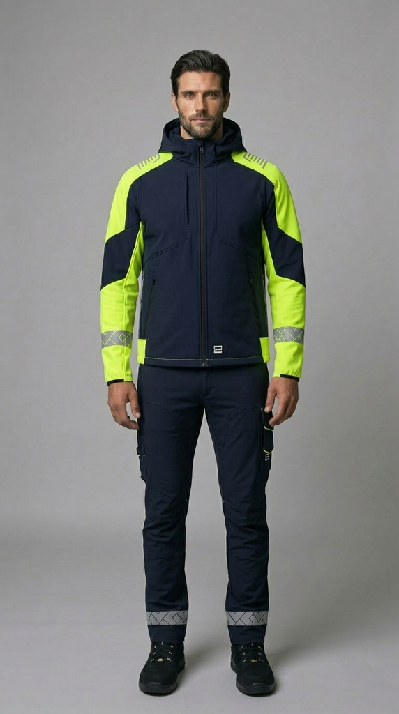 Softshell Capuchon Reflective Redefined