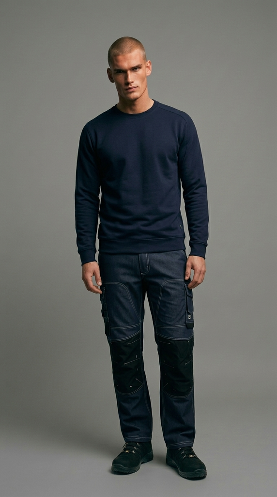 Sweatshirt Redefined Industriell Waschbar