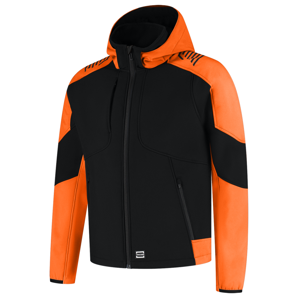 Hooded Softshell Bicolor Redefined