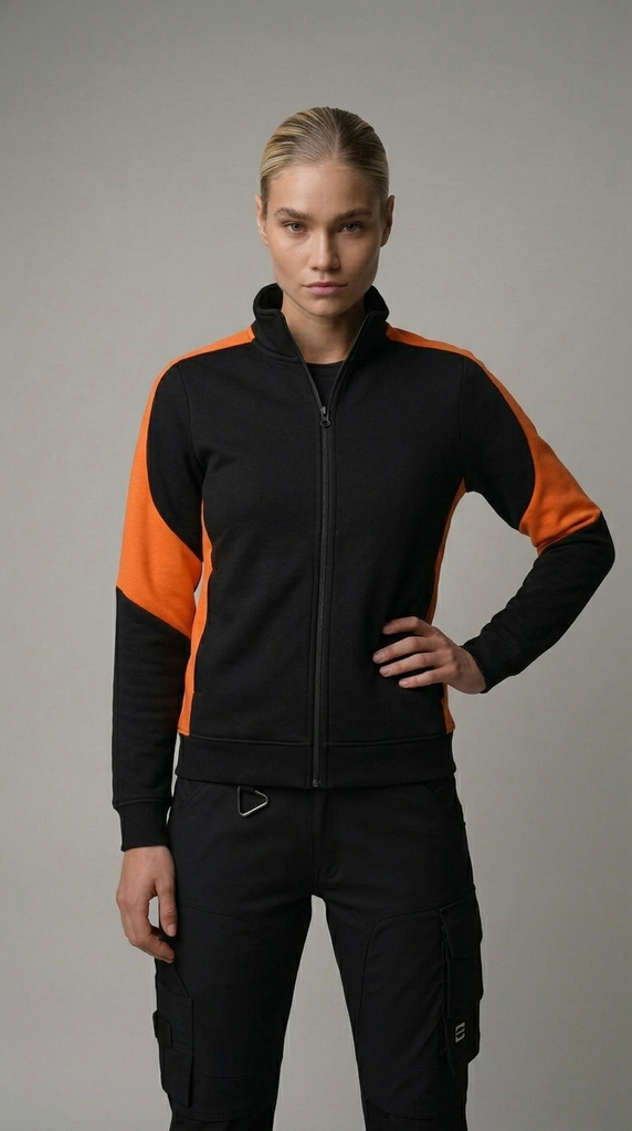 Women's Sweat Jacket Bicolor Redefined
