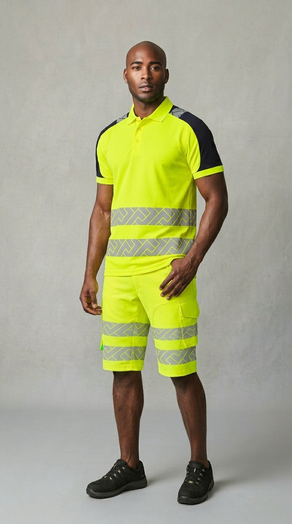 Arbeitsshorts Funktionelle Stretch High Vis Redefined