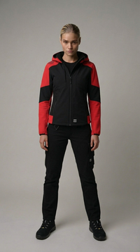 Women's Hooded Softshell Bicolor Redefined