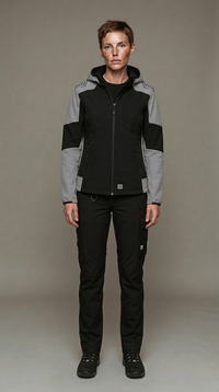 Women's Hooded Softshell Bicolor Redefined