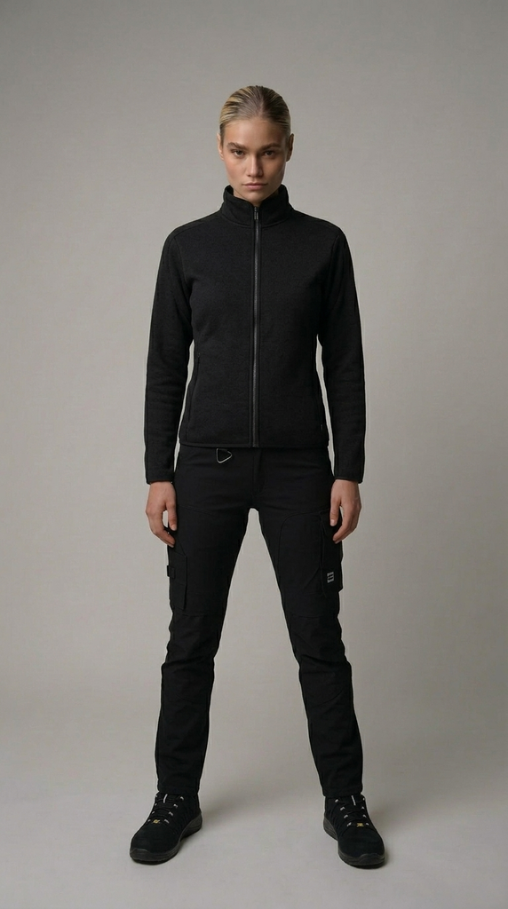 Women's Knitted Fleece Jacket Redefined