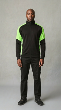 Sweat Zippé Bicolore Redefined