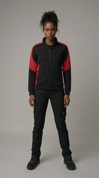 Women's Sweat Jacket Bicolor Redefined
