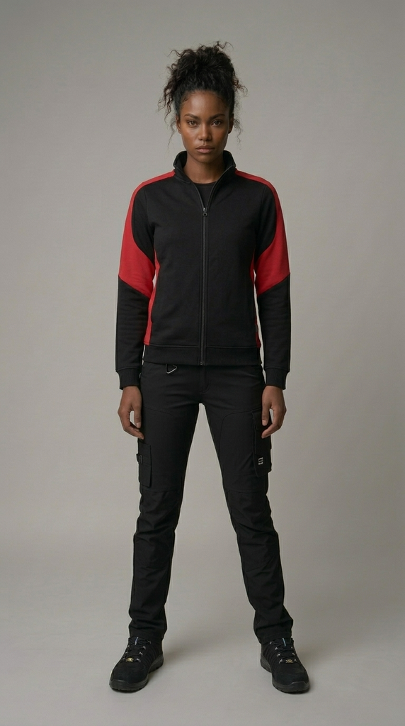 Women's Sweat Jacket Bicolor Redefined