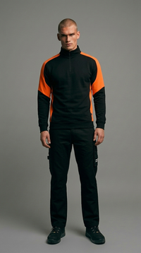 Zip Sweater Bicolor Redefined