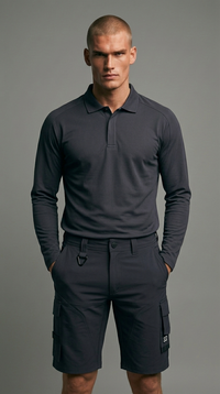 Poloshirt Langarm Redefined