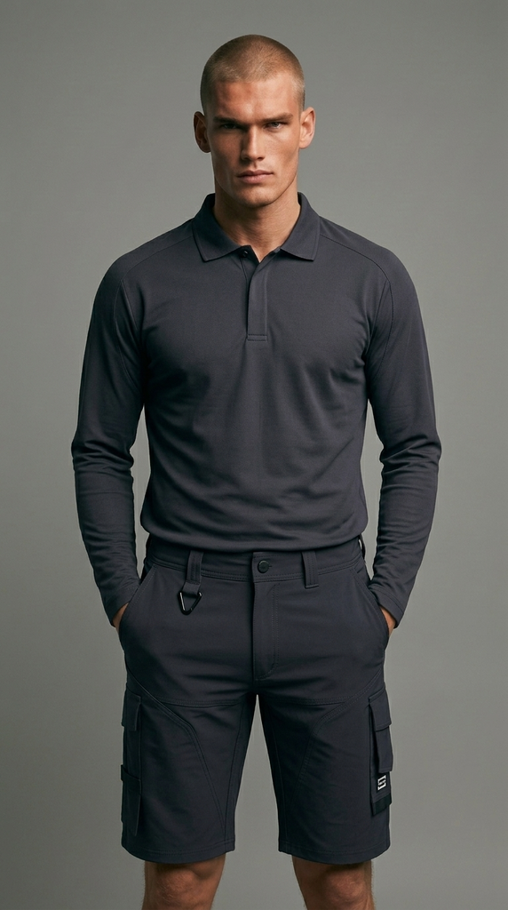 Poloshirt Langarm Redefined