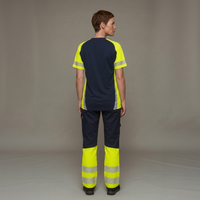 Pantalon de Travail en Tissu Extensible dans 2 Directions Haute Visibilité Redefined Femme