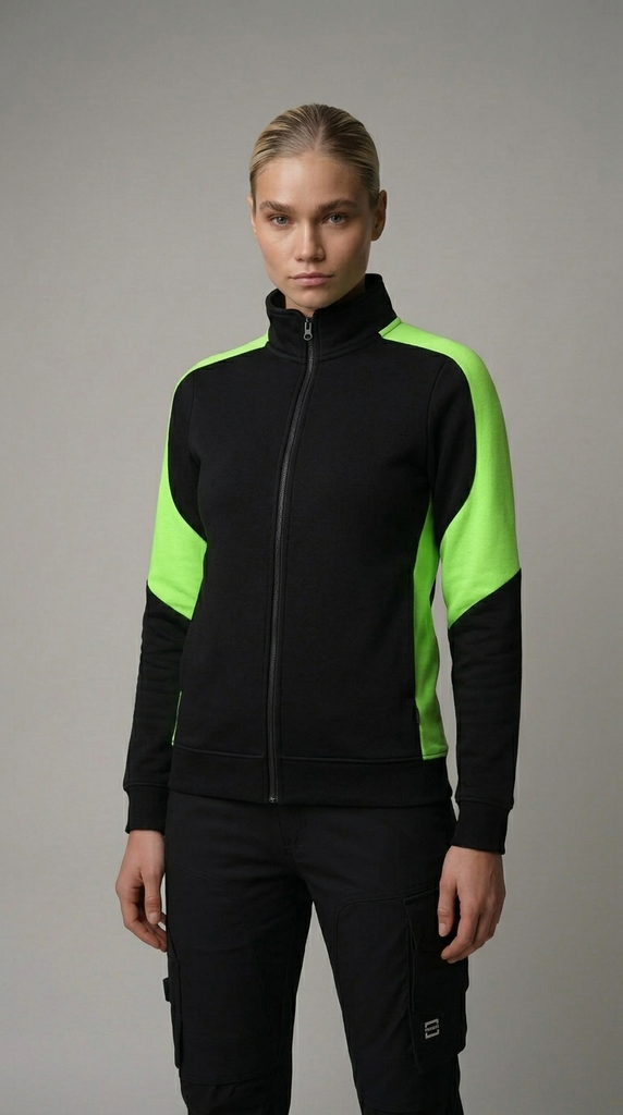 Women's Sweat Jacket Bicolor Redefined