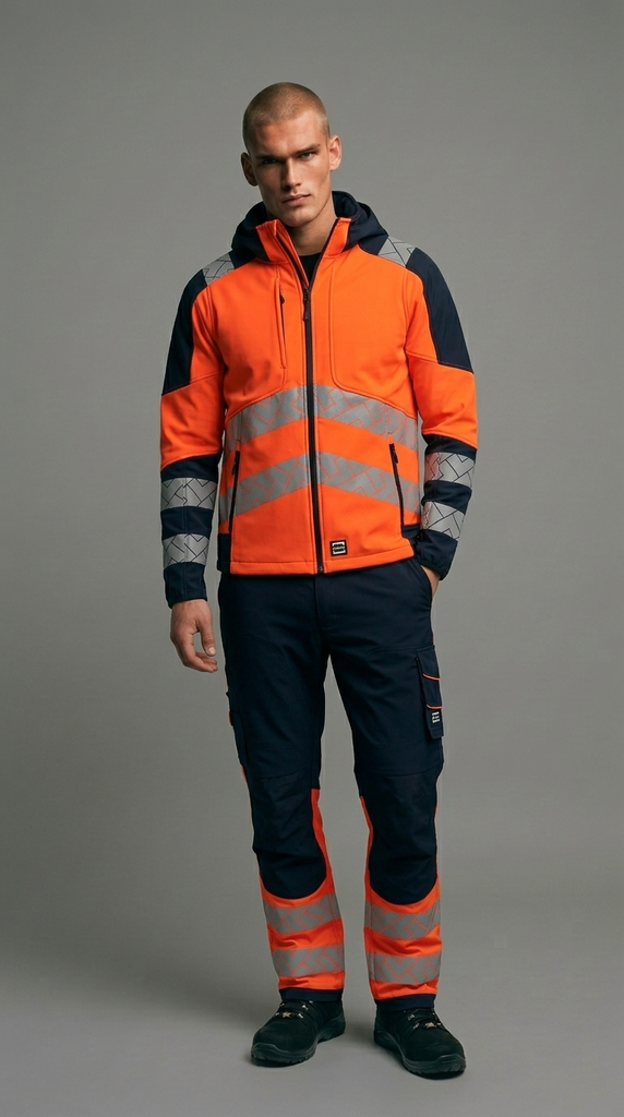 Softshell Capuchon High Vis Redefined