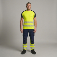 Pantalon de Travail en Tissu Extensible Fonctionnelle Haute Visibilité Redefined