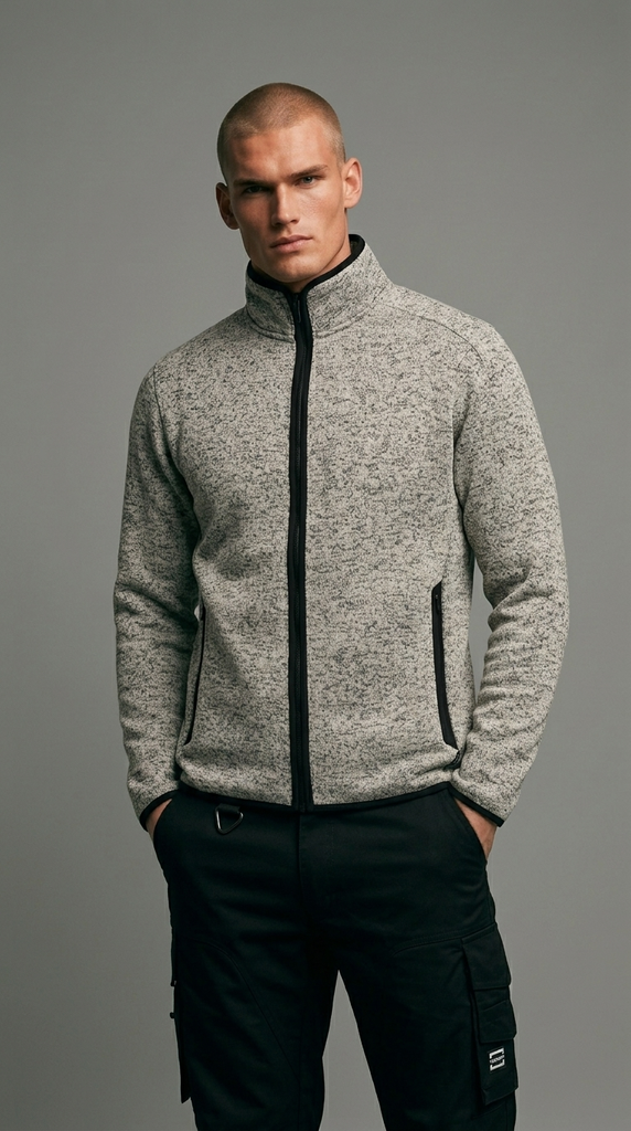 Knitted Fleece Jacket Redefined