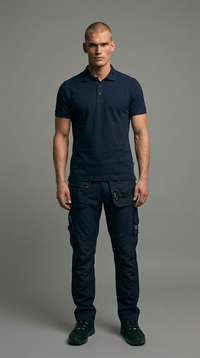 Pantalon de Travail en Tissu Extensible Fonctionnelle Redefined Poches Battantes