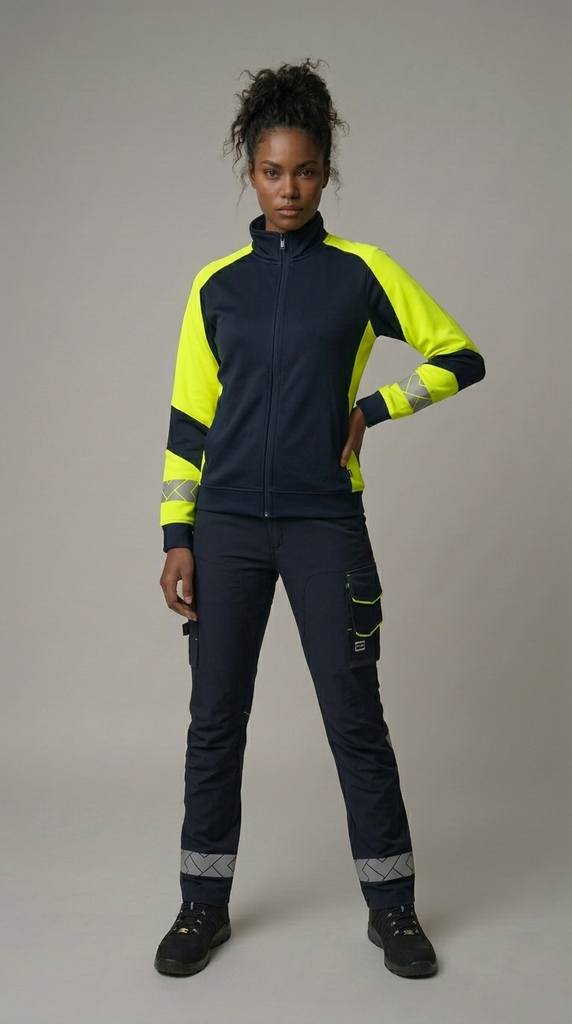 Sweatjacke Reflective Redefined Damen