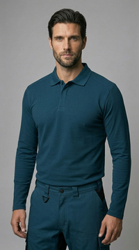 Poloshirt Langarm Redefined