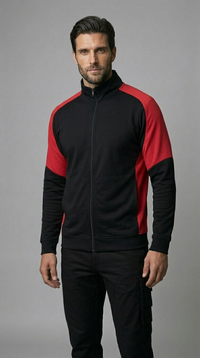 Sweat Zippé Bicolore Redefined
